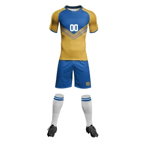 Custom Polyester Soccer Uniform Set