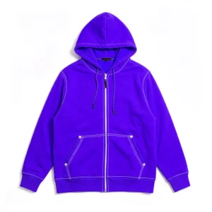 Custom Unisex Oversized Cotton Zip Hoodie