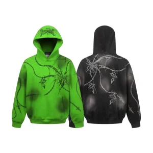 Custom Unisex Acid Wash Oversized Cotton Hoodie