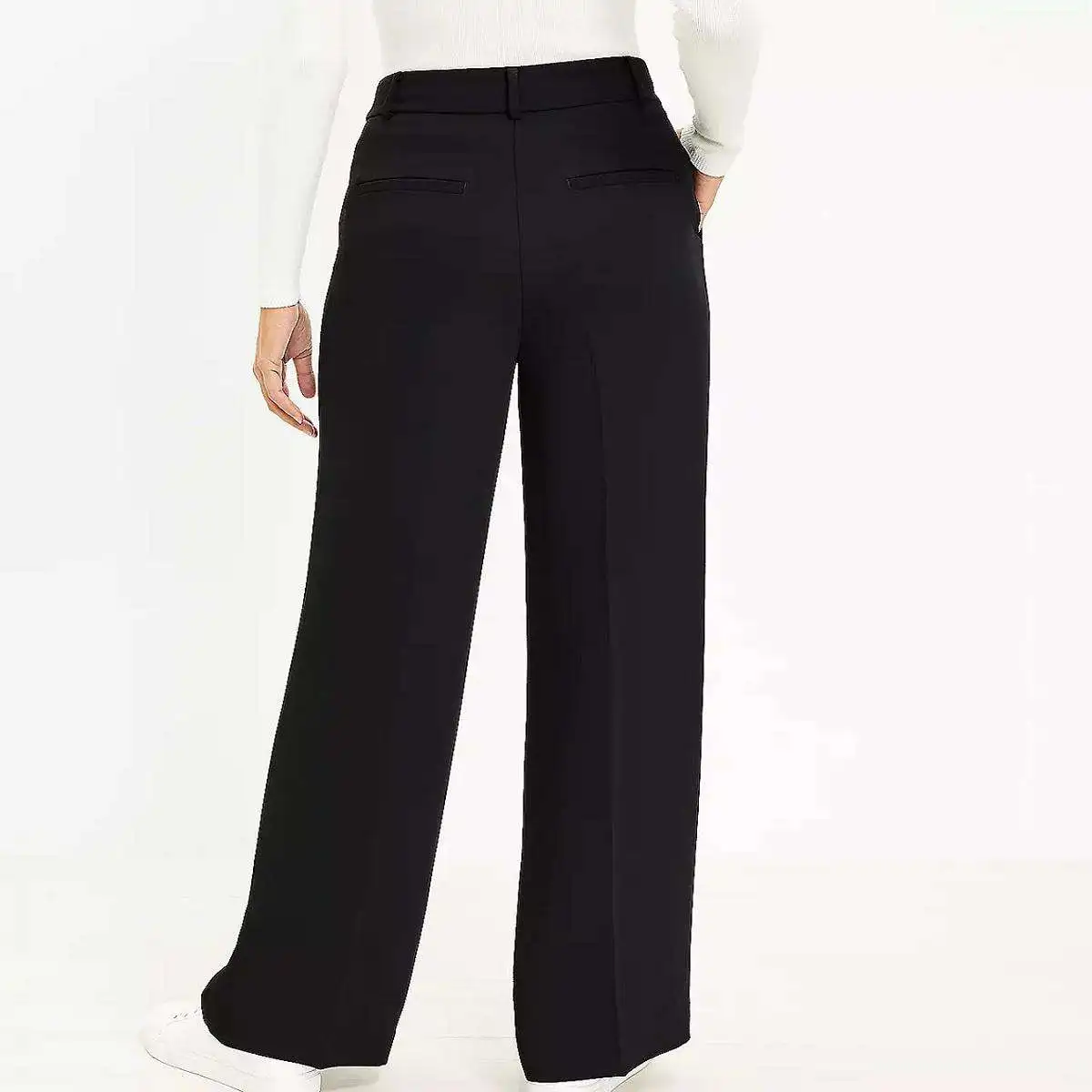Custom Women's White Trousers - Image 2