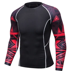 Custom Unisex Long Sleeve Rash Guard
