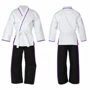 Custom Purple Cotton Judo Gi