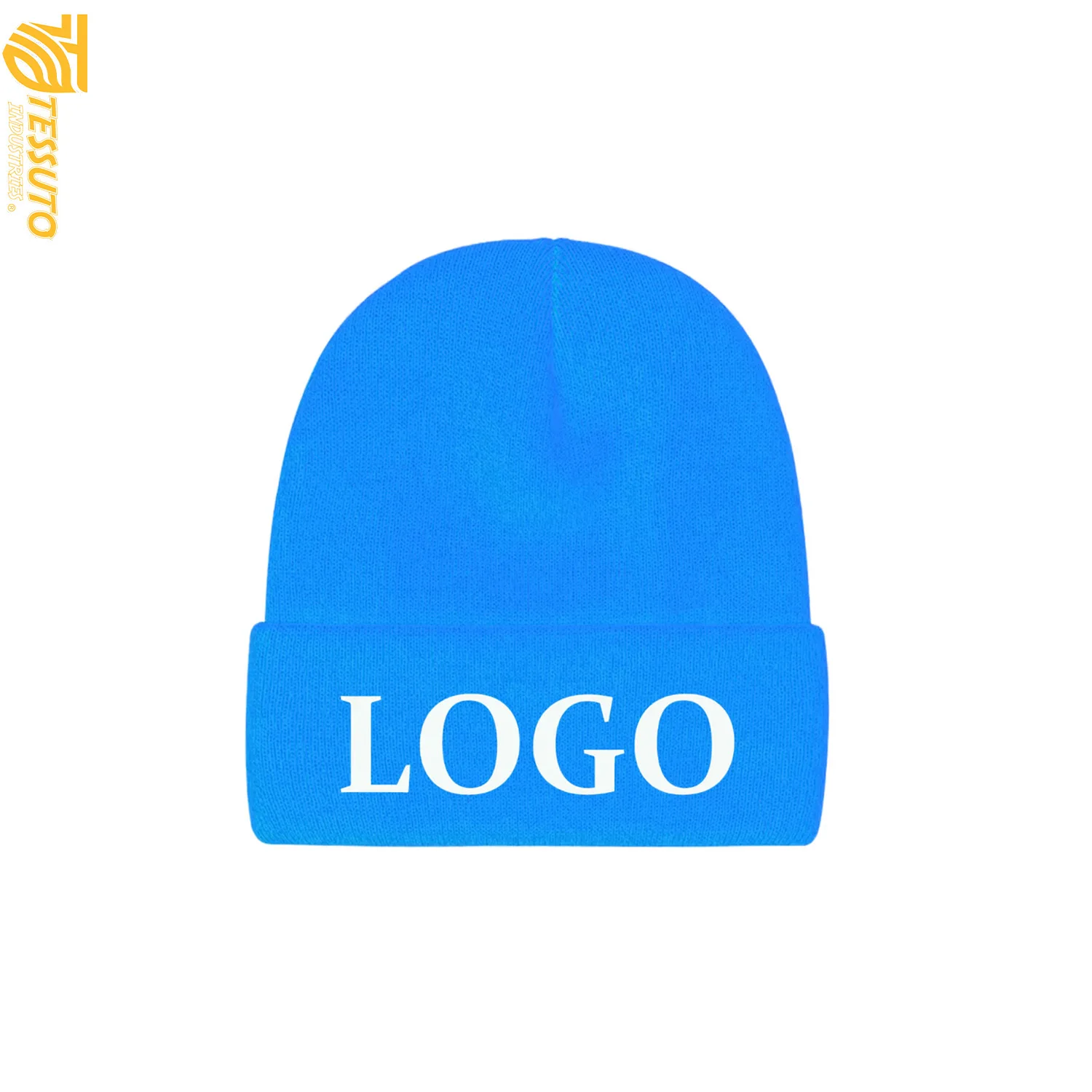 Custom Unisex Embroidered Wool Beanie