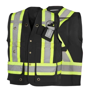 Custom Unisex Polyester High Visibility Vest