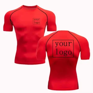 Custom Men's Short Sleeve Rash Guard