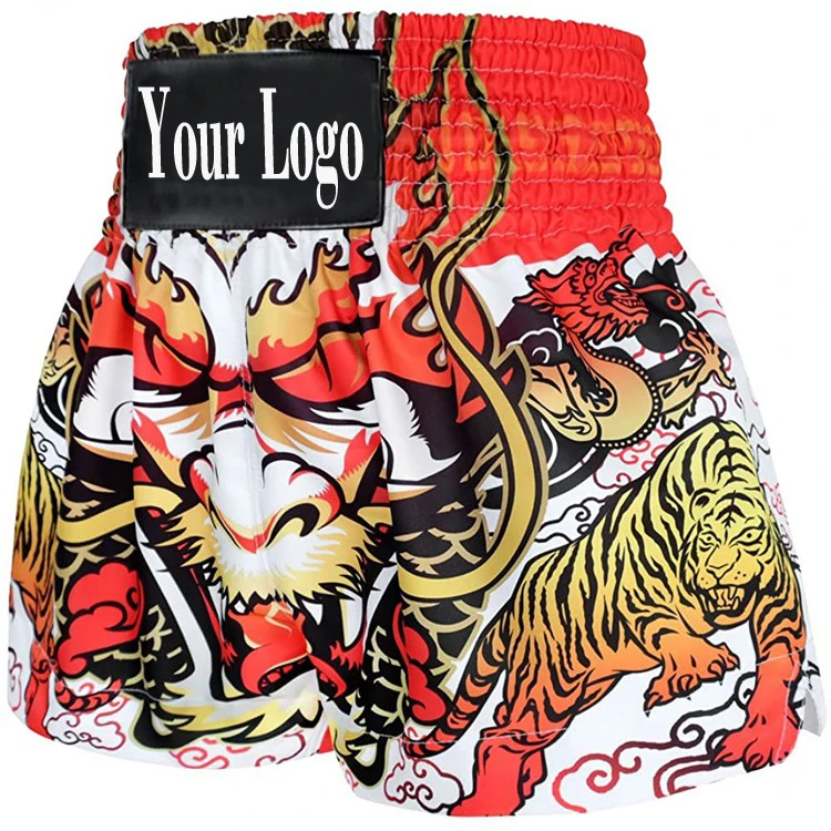 Custom Unisex Muay Thai Shorts - Image 2