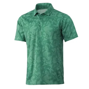 Custom Men's Camo Print Polo Shirt