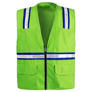 Custom Unisex Polyester High Visibility Vest