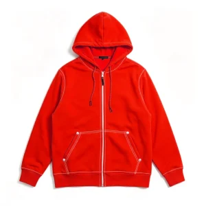 Custom Unisex Oversized Fleece Zip Hoodie