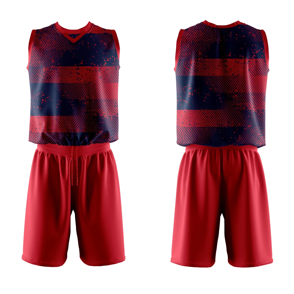 Custom Men's Polyester Volleyball Jersey - Image 2