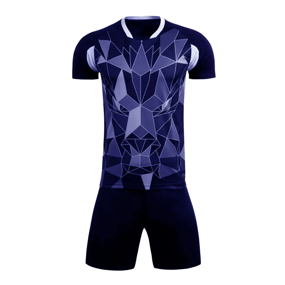 Custom Men's Polyester Soccer Uniform Set