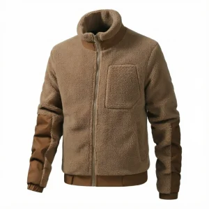 Custom Men's Fleece Sherpa Jacket