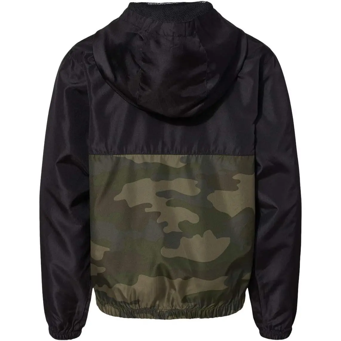 Hooded Teenagers Hiking Windbreaker