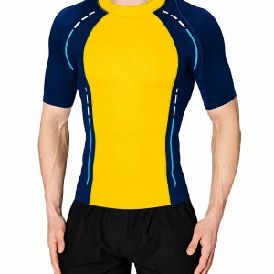 Custom Women's Short Sleeve Swim Rash Guard