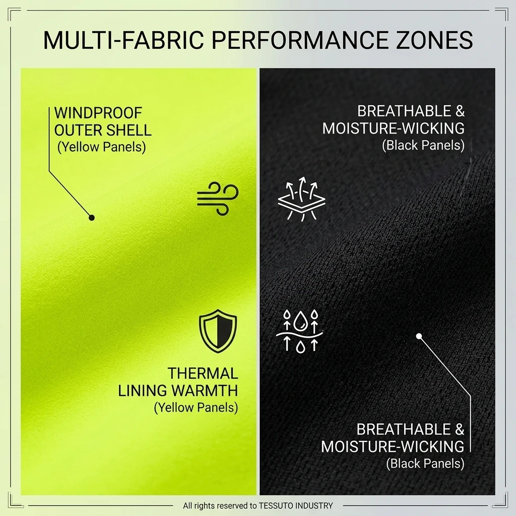Custom Women's Fleece Cycling Jacket - Image 3
