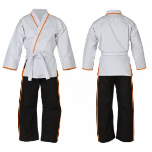 Custom Orange Cotton Judo Gi
