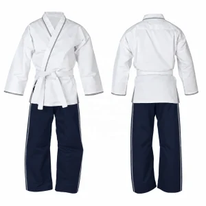 Custom Grey Cotton Judo Gi