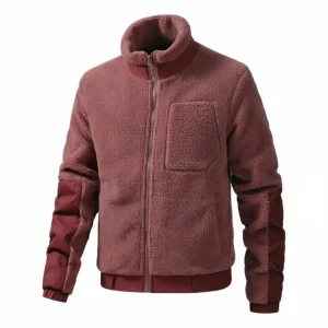 Custom Men's Fleece Sherpa Jacket
