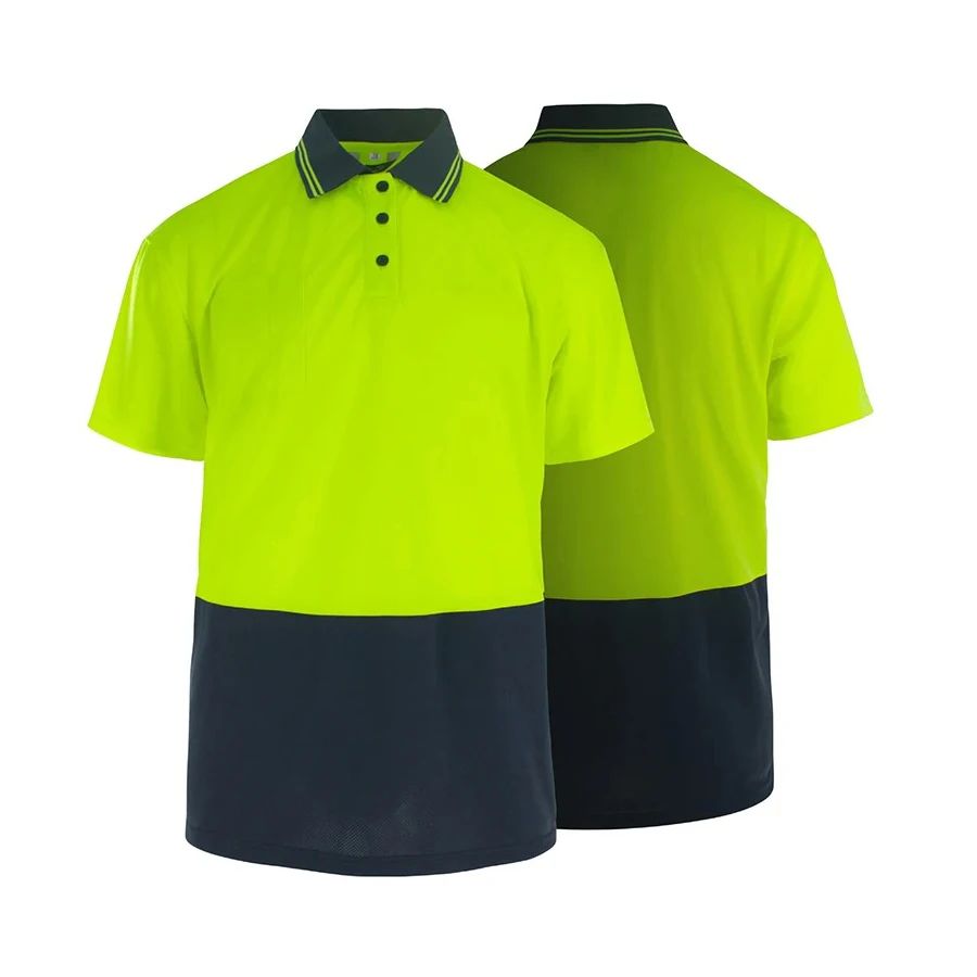 Custom Polyester High Visibility Work Shirt - Image 3