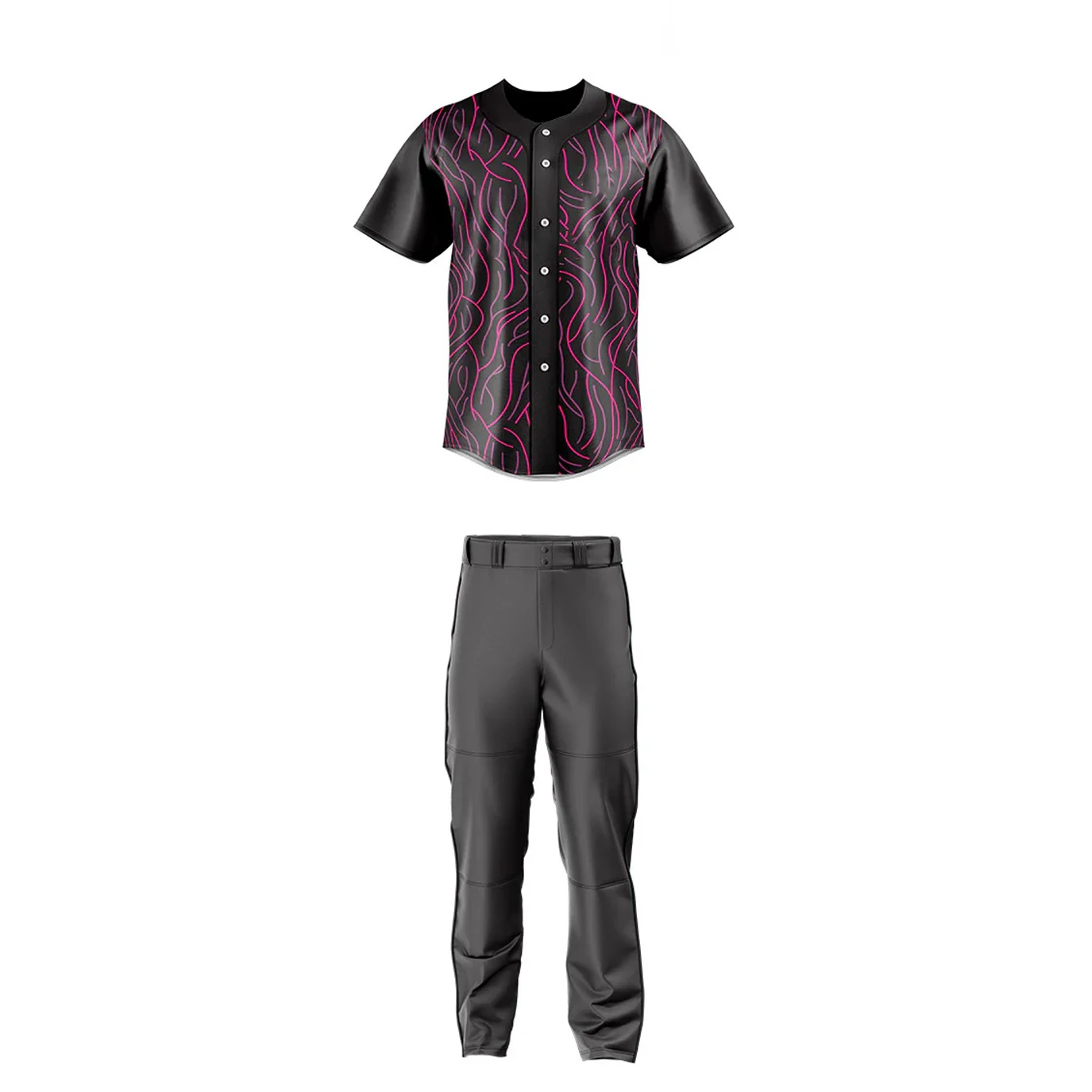 Custom Unisex Baseball Uniform Set