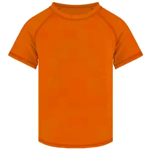 Custom Kids' Short Sleeve Swim Rash Guard
