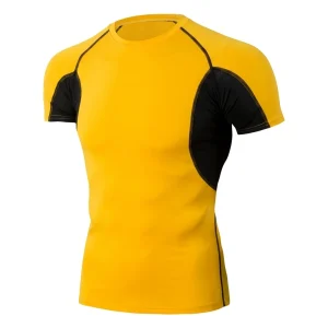 Custom Men's Short Sleeve Rash Guard